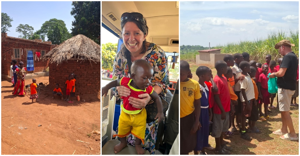 FOTO/VIDEO. O familie din Satu Mare, șocată de sărăcia din Uganda, începe o campanie umanitară