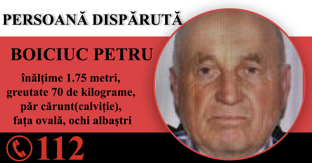 Sătmărean dispărut fără urmă! ACTUALIZARE: A fost găsit, mulțumim!