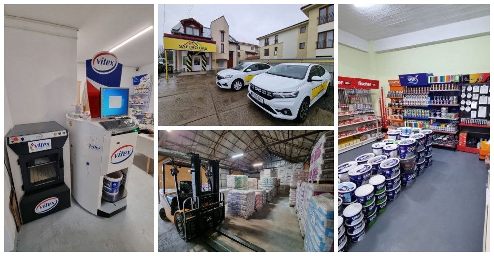 FOTO. Safero Bau - Noul tău partener de încredere în materiale de construcții la Satu Mare!