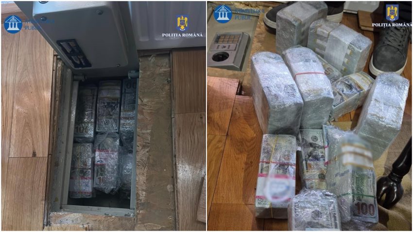 Un adevărat arsenal, 25 kg de aur și peste 3 milioane de dolari, descoperite la gruparea lui Potra, inclusiv lansatoare de grenade