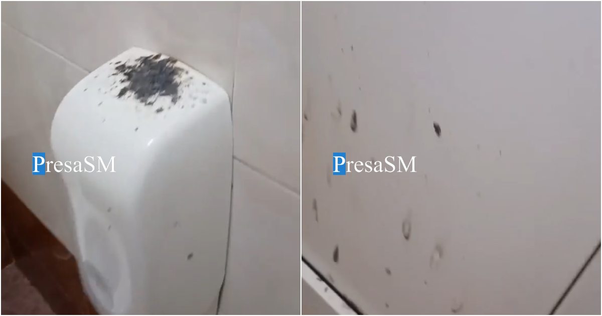 VIDEO. Bătaie de joc! Baie a Spitalului Județean, vandalizată de fumători, tocmai pe secția de Pediatrie