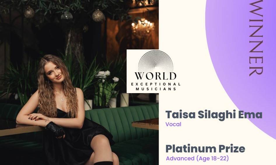 Taisa Silaghi, vocea de aur din Satu Mare. A câștigat un concurs internațional de muzică