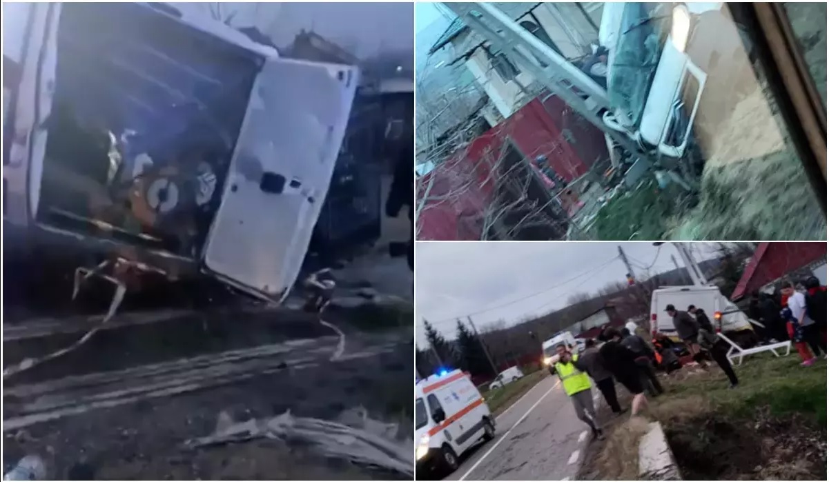 FOTO. Tragedie pe o șosea din țară. Un tânăr și-a pierdut viața. Alții doi au ajuns la spital