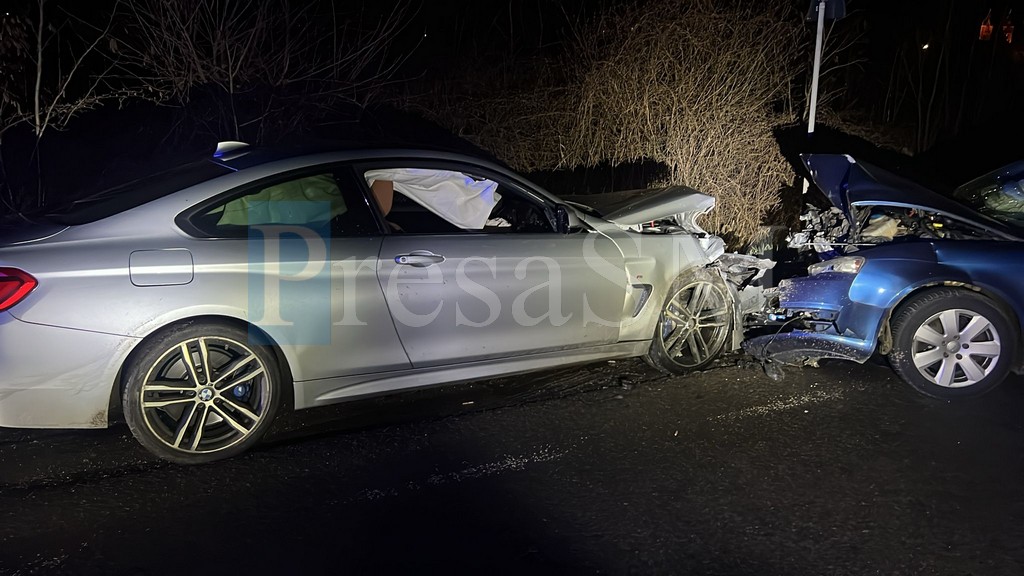 FOTO/VIDEO. Trei persoane la spital, inclusiv un copil, după un accident în Satu Mare. Șoferul răspunzător, neatent la volan