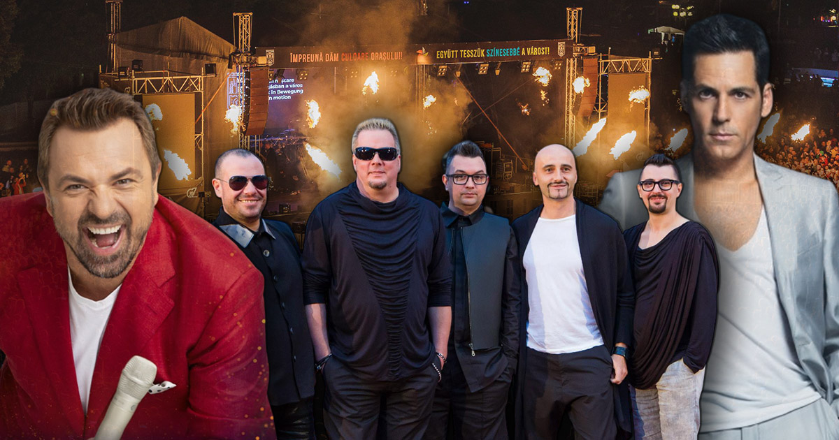 Artiști de top la Satu Mare! Horia Brenciu, Voltaj și Ștefan Bănică Jr. vin la Zilele Orașului 2025