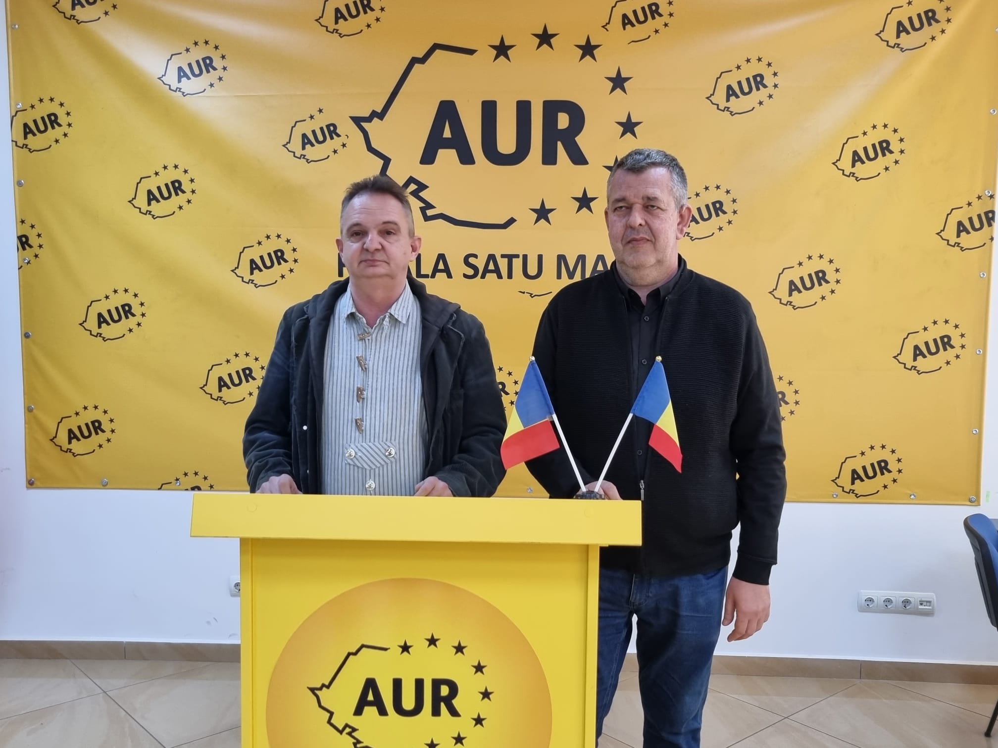 VIDEO. AUR Satu Mare dă startul campaniei pentru George Simion: "Vom câștiga turul 1 și turul 2"