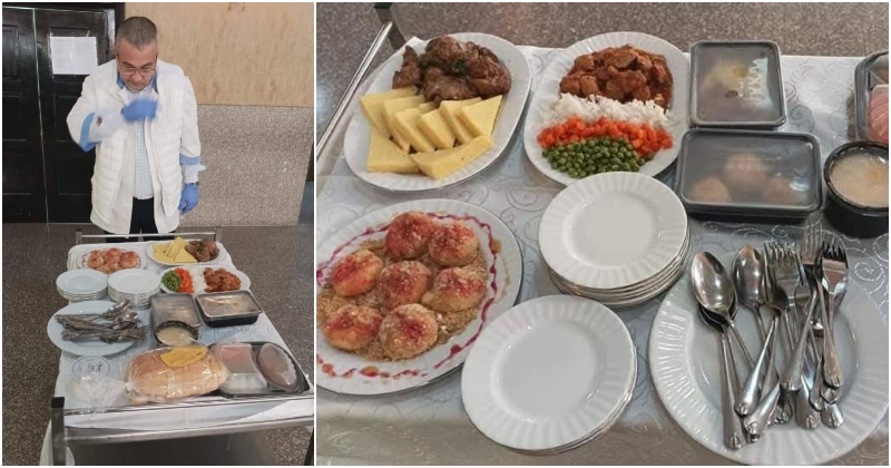 FOTO/VIDEO. Cine este bucătarul care face mâncarea de la Spitalul Județean. Meniuri bogate cu bani puțini