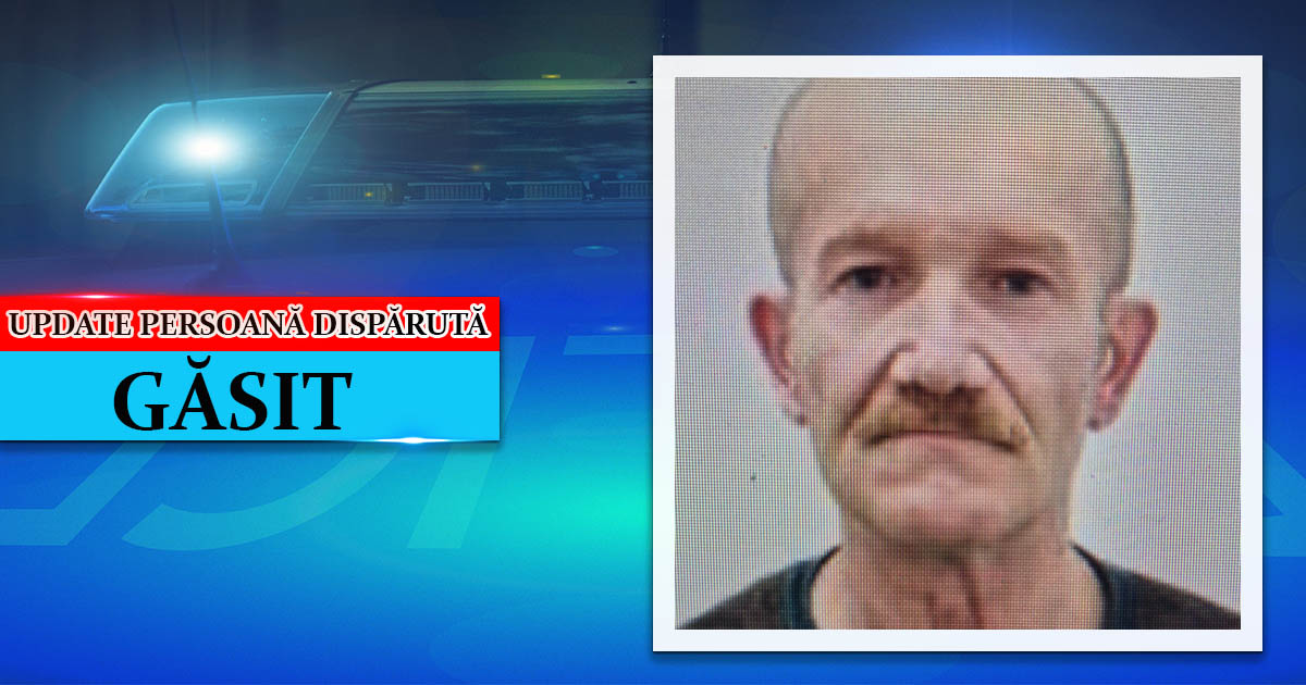 Polițiștii l-au găsit pe sătmăreanul dat dispărut