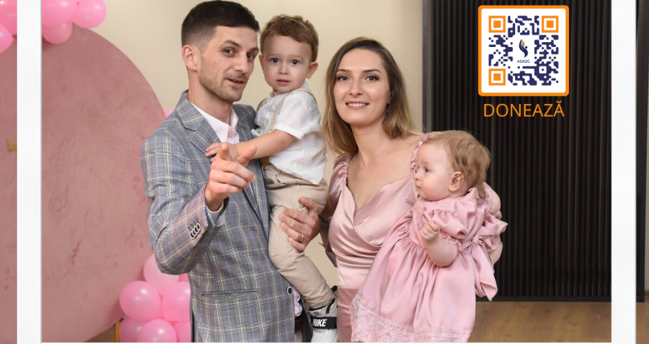 VIDEO. Povestea lui Călin (33 ani), tatăl a doi copilași, care luptă pentru viața sa. Vrea să lase o casă familiei