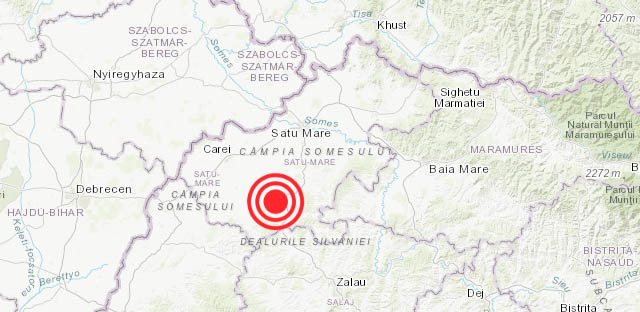Cutremur în județul Satu Mare. Ce magnitudine a avut și la ce adâncime s-a produs