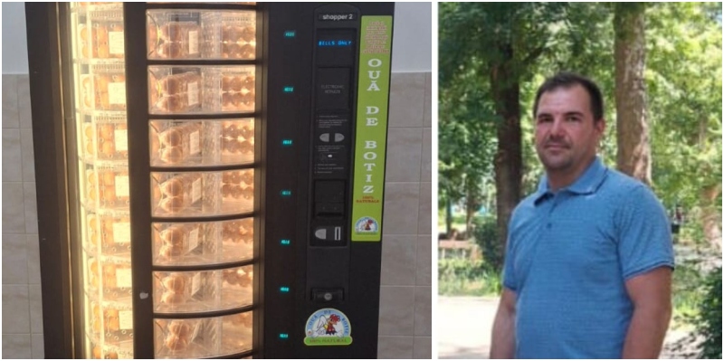 A lăsat Suedia și a investit toți banii în Satu Mare! Superafacerea unui sătmărean: automat cu ouă de casă