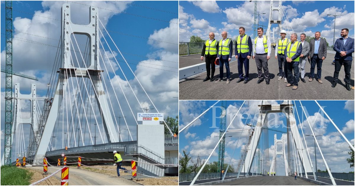 Noul pod peste Someș din Satu Mare are nume: ”Podul Transilvania”
