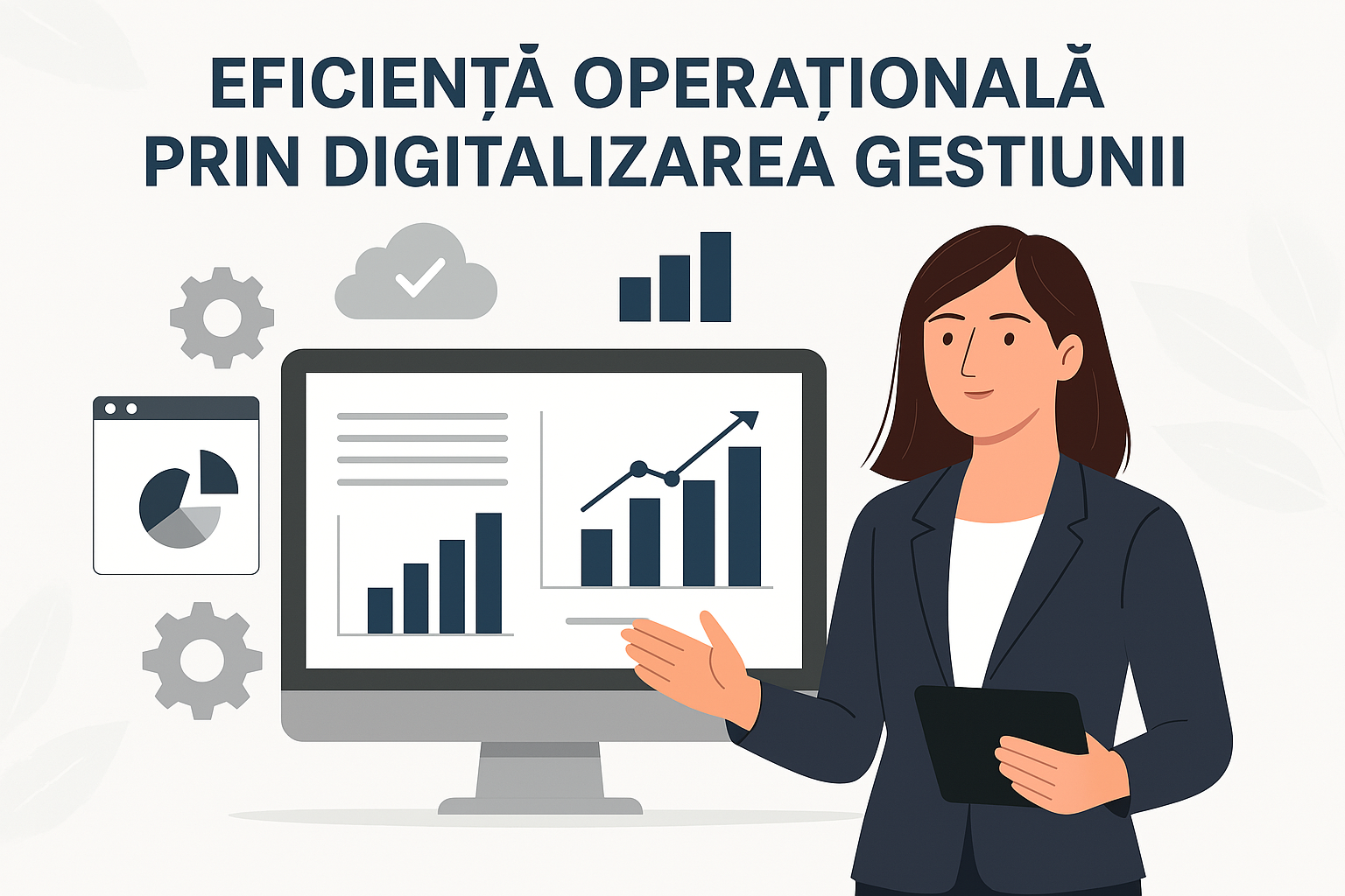 Eficiență operațională prin digitalizarea gestiunii