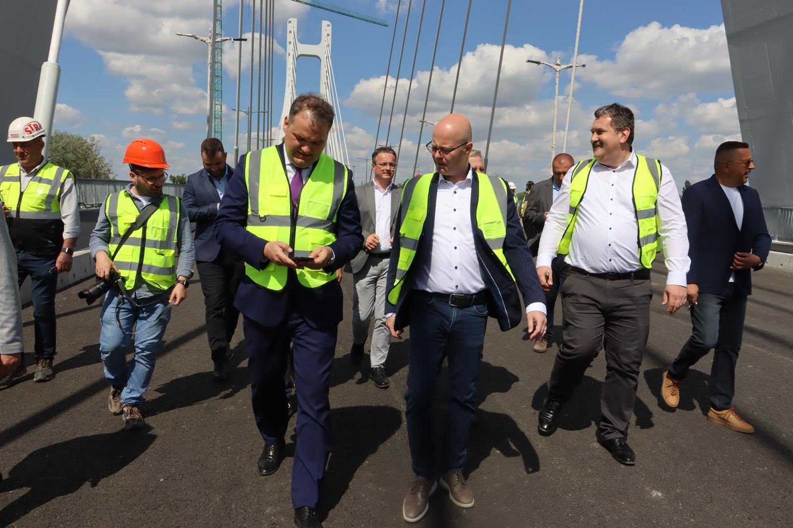 Deputatul Nagy Szabolcs: ”Noul pod peste Someș, aproape de inaugurare: testele de rezistență au început”