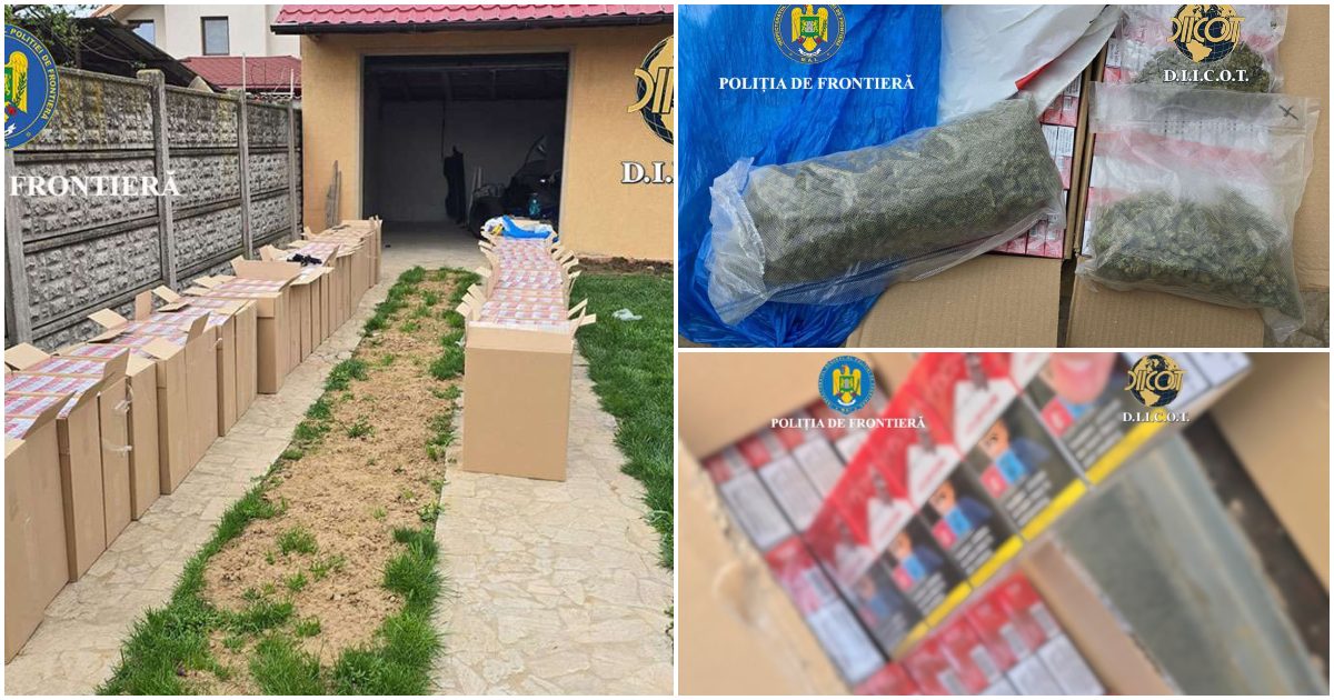 FOTO/VIDEO. Percheziții la Satu Mare. Rețea internațională de contrabandă, destructurată. Șase persoane arestate