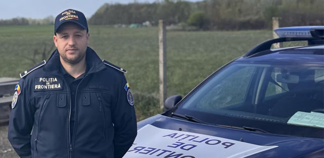 Respect! Polițist de frontieră, salvator al unei bunicuțe. A găsit-o căzută pe jos, rănită, în parcarea unui cartier din Satu Mare
