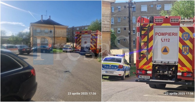 FOTO/VIDEO. Pompierii, îngerii bătrânilor singuri. Femeie salvată în Carei