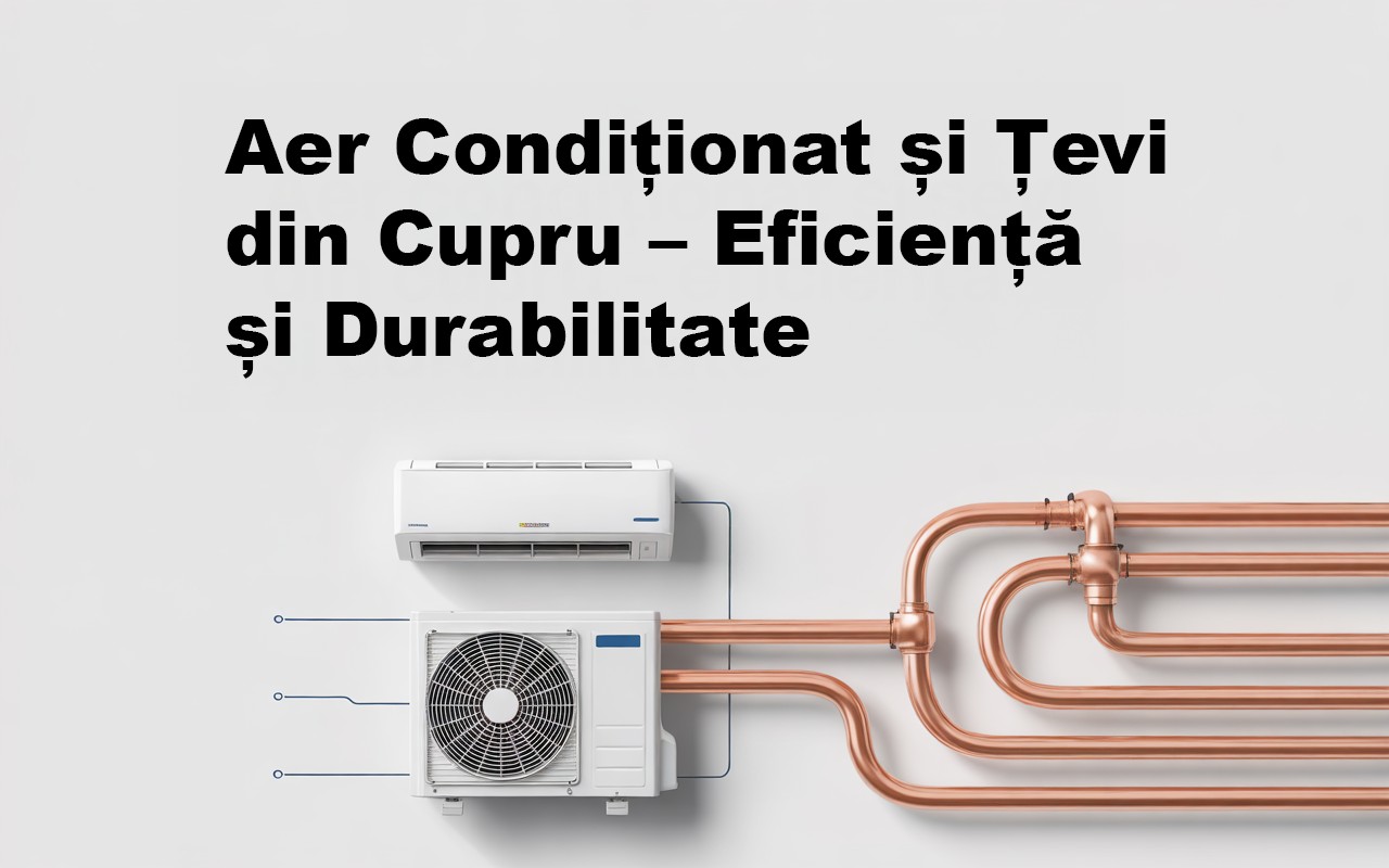 Instalații moderne de răcire: rolul țevilor din cupru în funcționarea eficientă a aerului condiționat