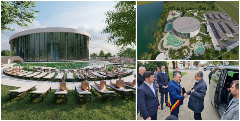 FOTO/VIDEO. S-a semnat! Aquapark ultramodern, de 24 de milioane de euro, în Odoreu