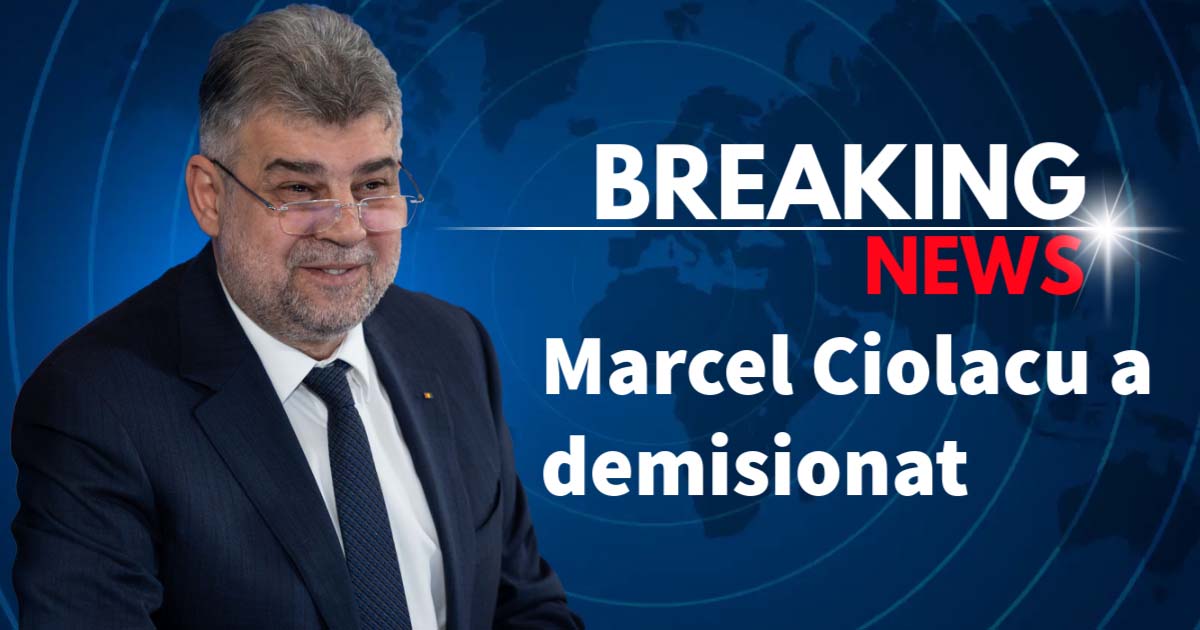 Marcel Ciolacu pleacă! PSD iese de la guvernare. Urmează guvern interimar