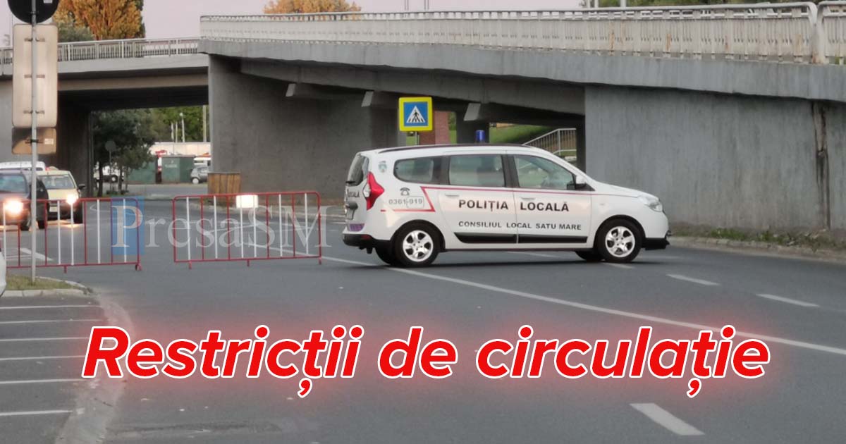 Astăzi intră în vigoare restricțiile de Zilele Orașului. Se schimbă și traseul unor autobuze