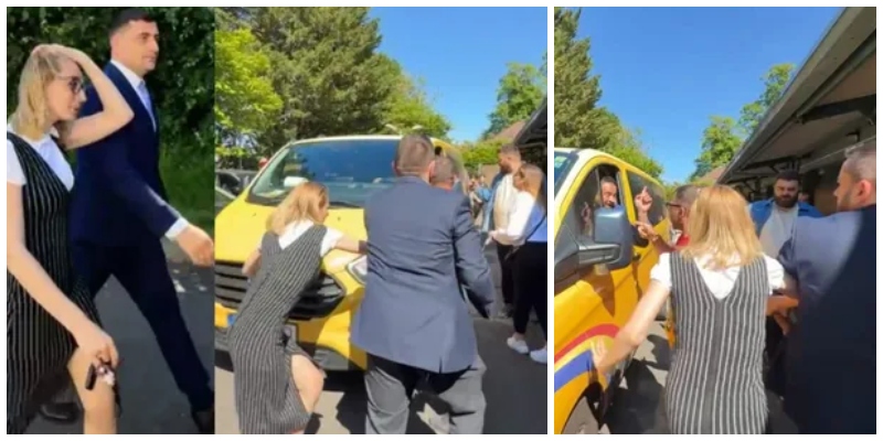 VIDEO. George Simion, acuzat că a fugit prin spate de românii din Londra.  Reacția liderului AUR