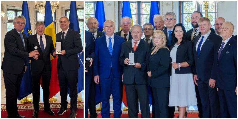 Octavian Petric, prezent la Cotroceni în delegația CNIPMMR, la decernarea Ordinului „Meritul Industrial și Comercial” pentru IMM România