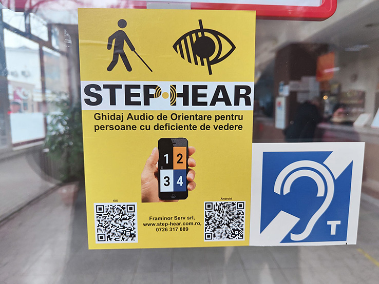 Sistem revoluționar pentru persoanele cu handicap într-o instituție publică din Satu Mare