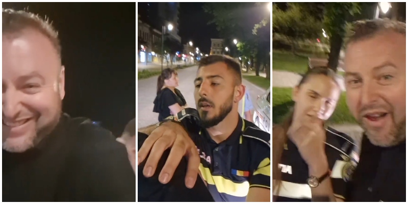 VIDEO. Ce a pățit bărbatul care și-a bătut joc de polițiștii din Satu Mare, la percheziția corporală