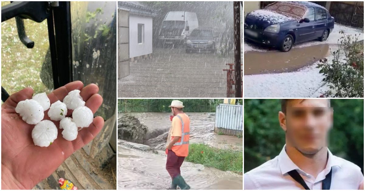 FOTO/VIDEO. În weekend, vremea a făcut ravagii în țară. Un mort, un rănit grav și pagube importante după furtunile violente