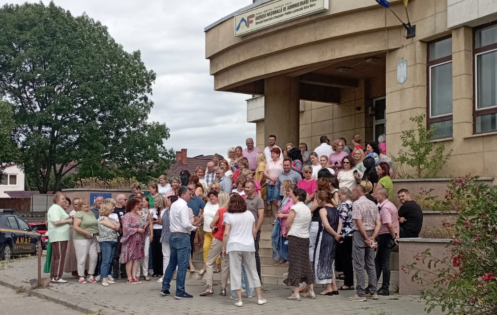 Angajații ANAF din toată țara pregătesc proteste. Vor grilă distinctă de salarizare. Cu cât spun sindicaliștii că scad salariile la Fisc