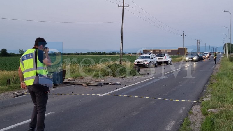 FOTO/VIDEO. Un șofer beat a lovit cu mașina o căruță: multiple victime. Dosarul se reîntoarce la Parchetul Satu Mare