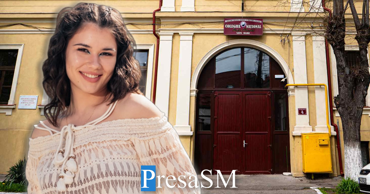 FOTO. Ea este eleva din Satu Mare cu cea mai mare medie la Bacalaureat. Alexia, șefă de promoție și viitoare studentă la Psihologie