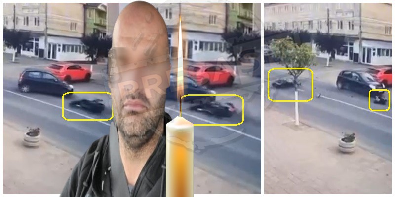 VIDEO. Tragedia din Negrești-Oaș, surprinsă live. David, un tânăr motociclist, a decedat. O șoferiță a virat în fața lui