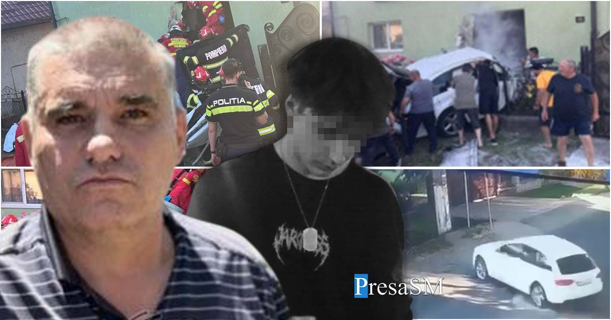 VIDEO. Tatăl lui Darius, tânărul din județul vecin mort în accident, mărturie cutremurătoare: ”Nu știu… o fost viteza sau o vrut el să facă treaba asta…”