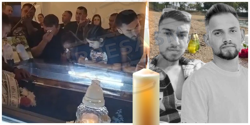 VIDEO. Ionuț și Marian, tinerii morți la Iojib, conduși pe ultimul drum cu alai. Odihnă veșnică!