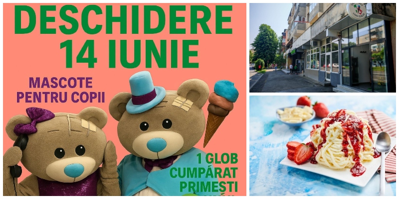O nouă gelaterie aduce un desert inedit în Satu Mare: spaghete de înghețată și promoție 1+1 gratuit timp de o săptămână