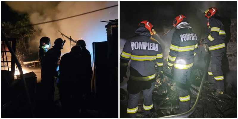 FOTO. Pompierii au evitat o tragedie pe o stradă din municipiul Satu Mare