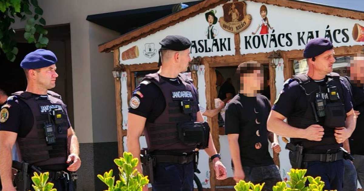 Jandarmii au dat amenzi de mii de lei de Zilele Orașului. Cele mai multe pentru scandaluri, înjurături și gesturi obscene