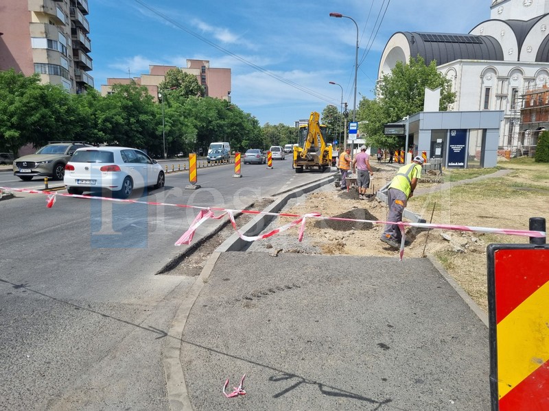 FOTO/VIDEO. Lucrările de reabilitare la Podul Golescu au început. Sunt restricții în toată zona