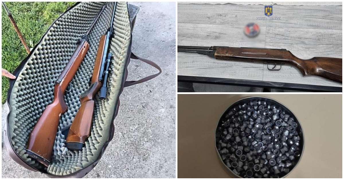 FOTO. Zeci de percheziții în tot județul Satu Mare! Zeci de persoane și-au cumpărat arme online