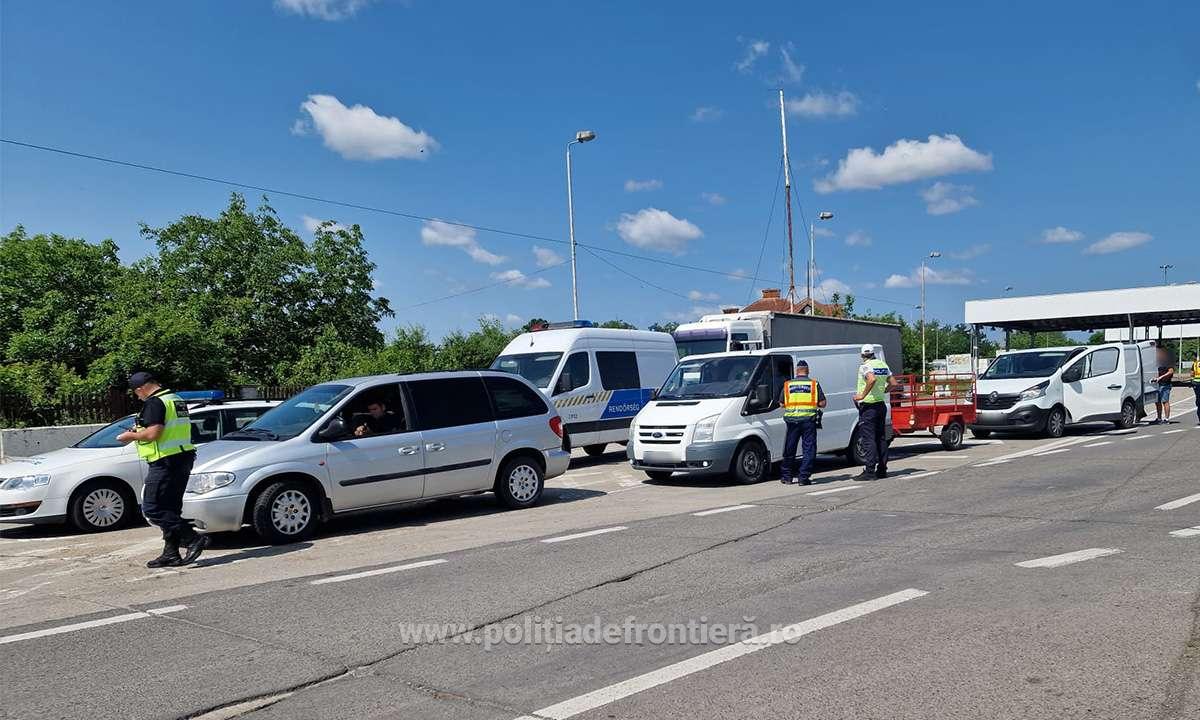 FOTO. Controale reluate în foste vămi de la Petea și Urziceni. Toate instituțiile de forță s-au mobilizat