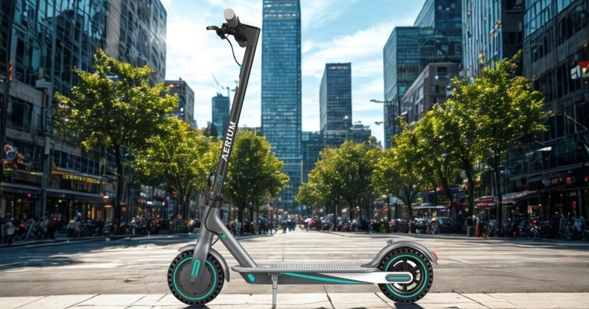 Vreţi să dominaţi jungla urbană? Încercaţi trotineta electrică AERIUM T350 PRO