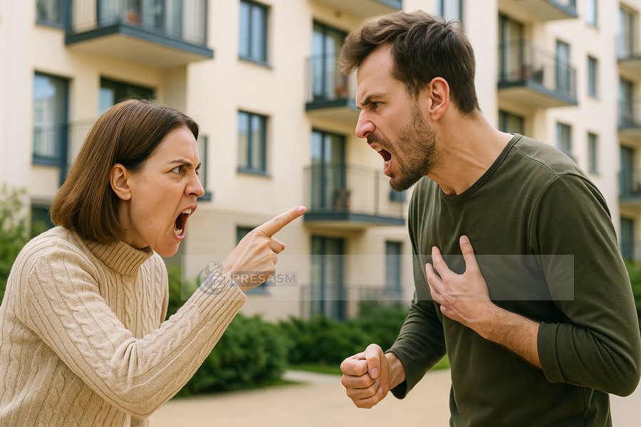 Un sătmărean și-a agresat soția pe stradă, în fața farmaciei. Motivul: ”avea secrete în telefon”