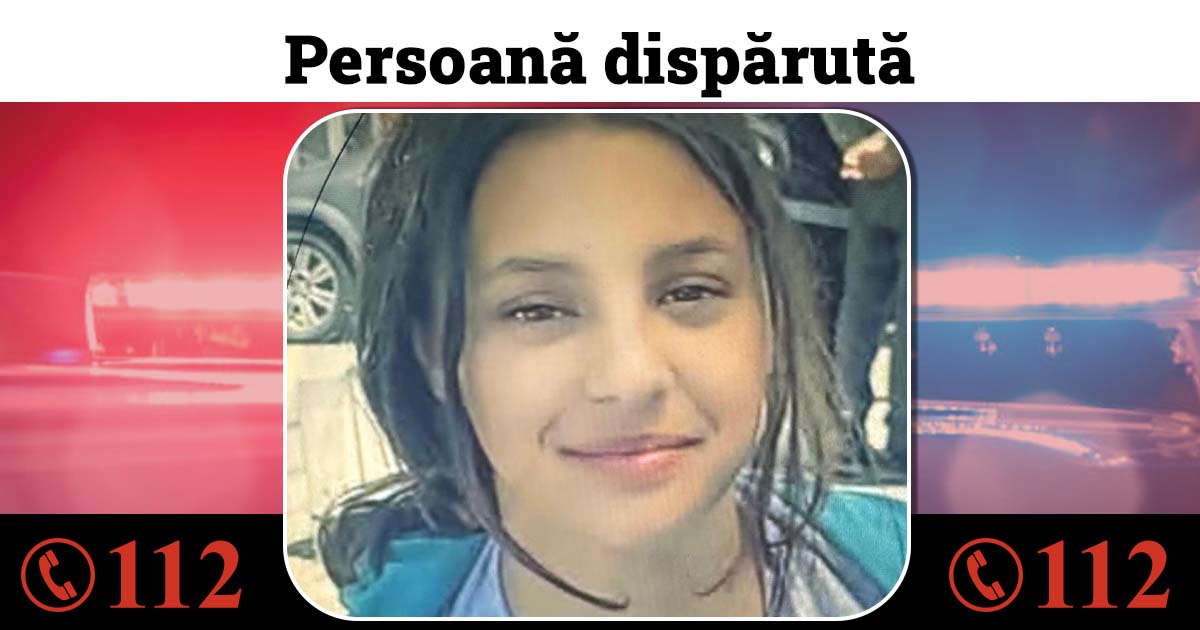Minoră (13 ani) din Satu Mare, dispărută de acasă. Polițiștii și familia vă cer ajutorul