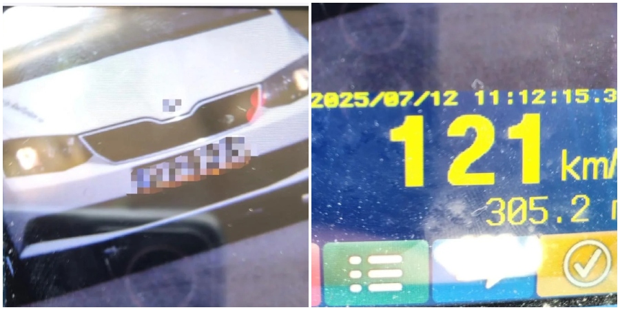 FOTO. Șofer din Satu Mare, prins circulând cu 121 km/h prin localitate. A confundat drumul cu o autostradă