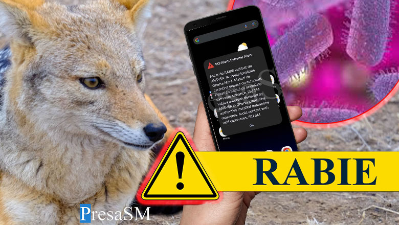 FOTO. Nou focar de rabie în județul Satu Mare. Locuitorii au primit mesaje RO-ALERT