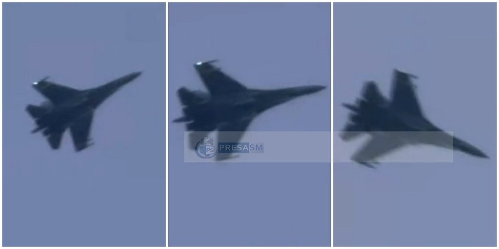 FOTO/VIDEO. Patru avioane de luptă au intrat din Ucraina în România, aproape de județul Satu Mare