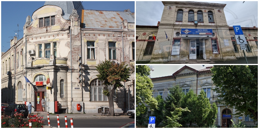 Topul celor mai degradate clădiri publice din municipiul Satu Mare: Gara, Policlinica CFR și Poșta veche, în fruntea listei