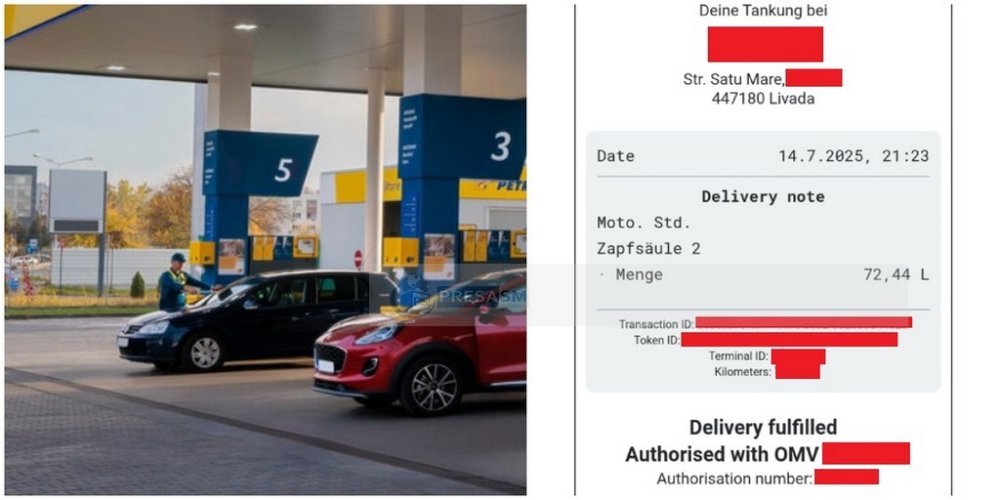 ABSURD. Șofer acuzat pe nedrept că a fugit de la pompă după ce a plătit online combustibilul